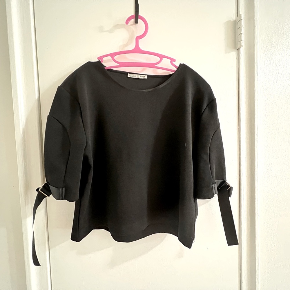 Zara little black top
